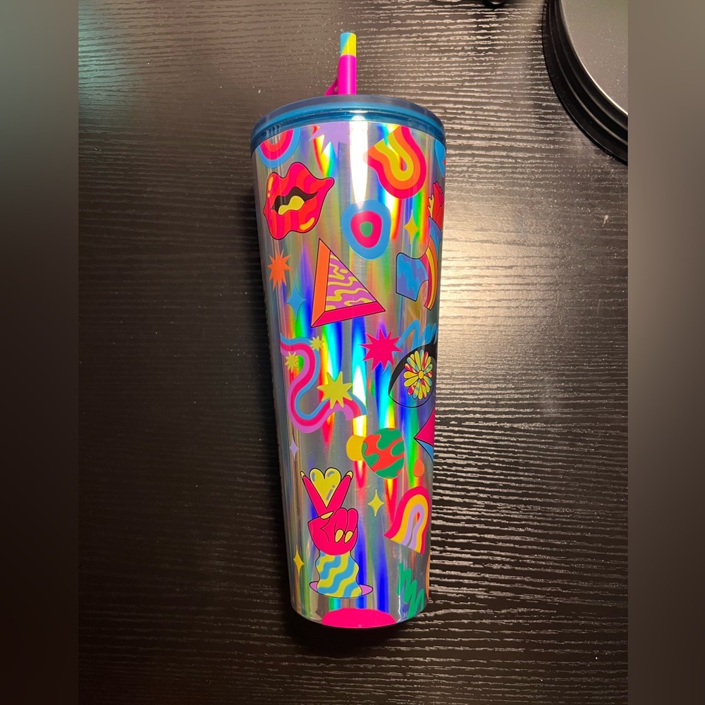 Starbucks Pride 2023 Tim Singleton Graffiti Cold Tumbler Cup 24OZ Venti